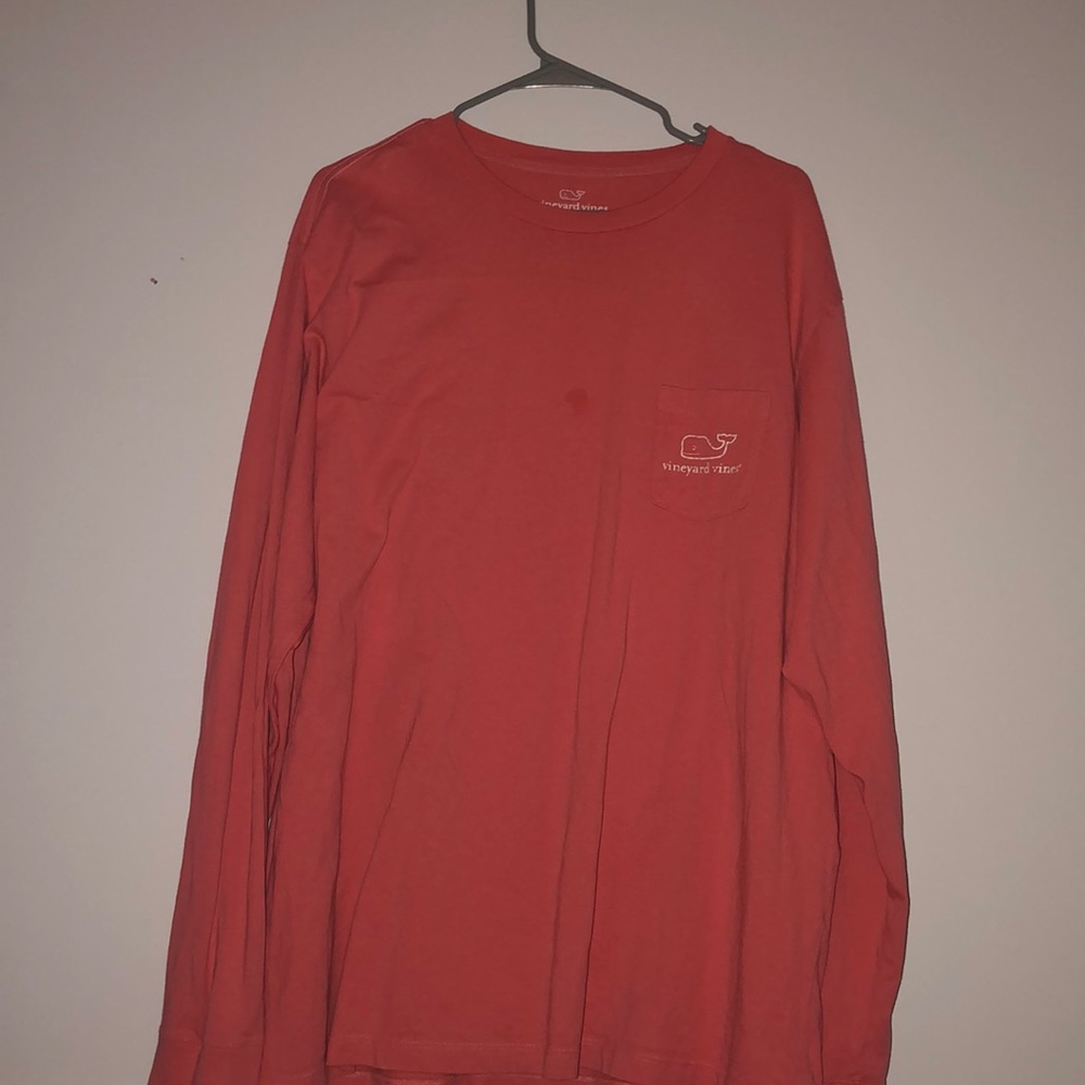 Pink vineyard vines long sleeve
